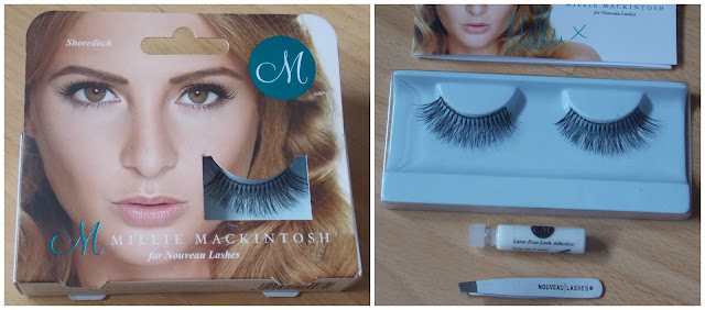Millie Mackintosh Made in Chelsea Star Lashes for Nouveau Beauty