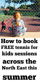 How to access free tennis sessions for kids across the North East this summer with LTA and #TennisForKids