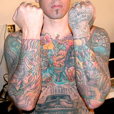 Carey Hart Tattoos on Carey Hart Tattoos   Ideas And Pictures