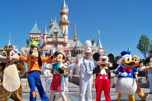 disneyland california. disneyland california map of