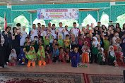  Antusias Luar Biasa Anak-anak TK Ikuti Lomba Mewarnai yang Ditaja DPD PW MOI Pelalawan.