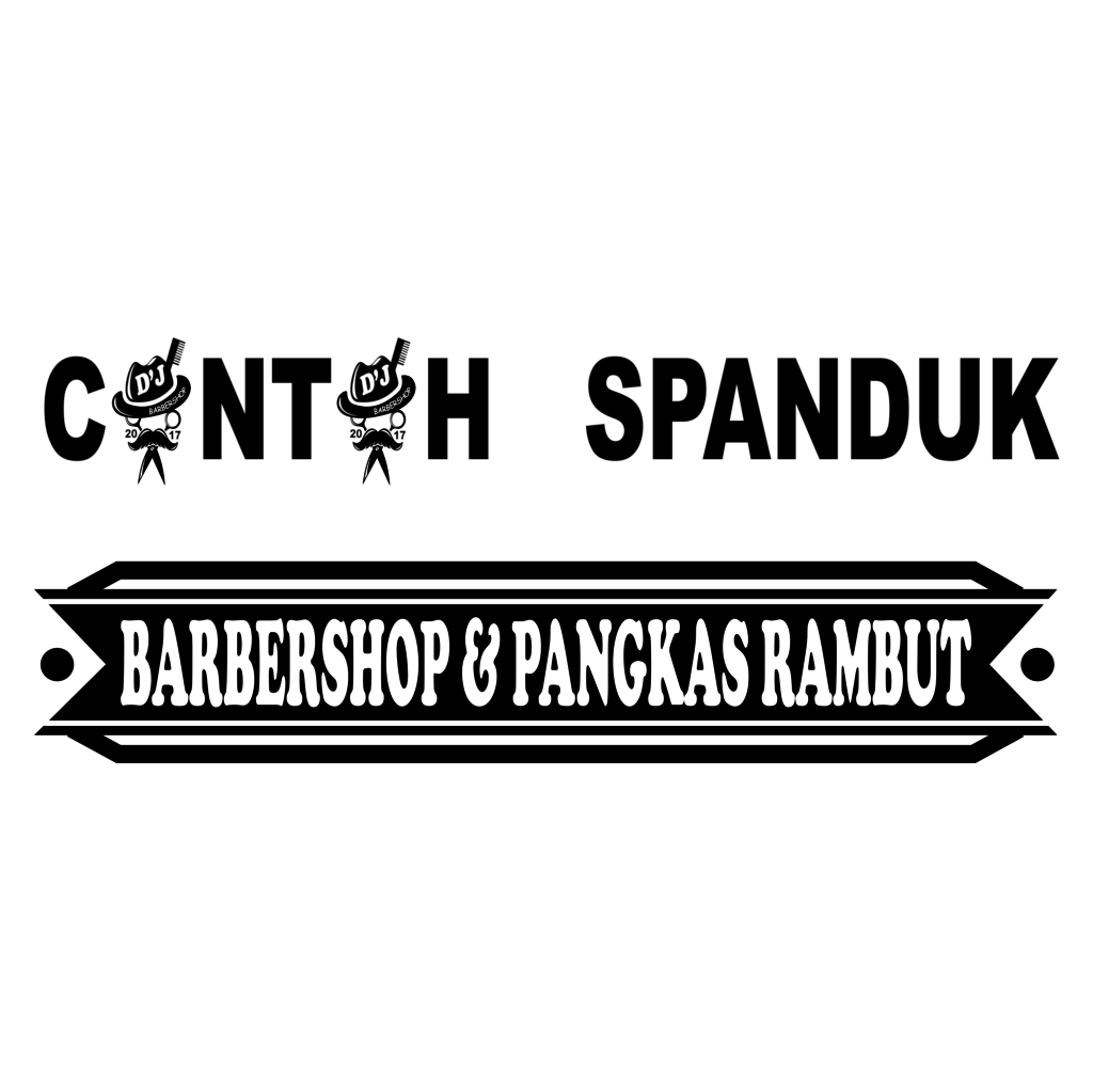 Download Spanduk BARBERSHOP PANGKAS  RAMBUT  Keren Blog 