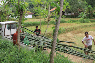 Hasil Pertanian Bambu Desa Bajur