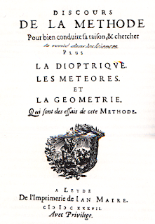 Descartes'ın - Yöntem Üzerine Tartışma kitabının baskısı