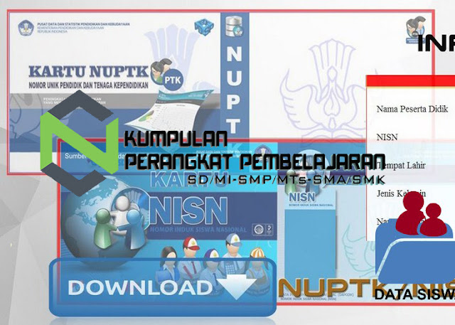 Aplikasi Cetak Kartu NUPTK NRG NISN Excel Tahun 2017