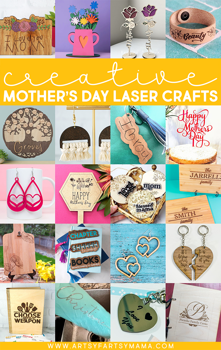 Creative Laser Cut Mother's Day Gift Ideas
