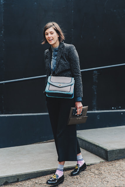 Street Style from Fashion Week NYFW and LFW | Collage Vintage