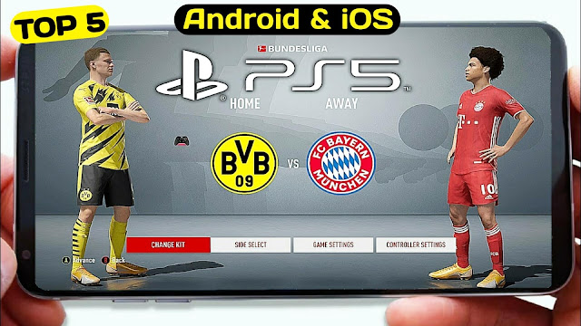Download Top 5 Best Football Games Offline For Android & IOS 2021 High Graphics