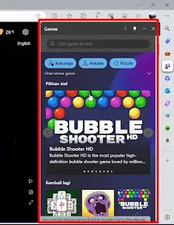 Bermain Game Yang Ada di Microsoft Edge