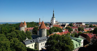 Estlands Hauptstadt Tallinn.