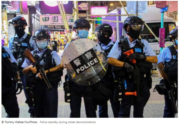 In a letter to China, UN experts announced the decision on Hong Kong's security law