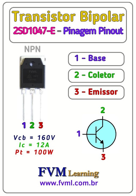 Datasheet-Pinagem-Pinout-Transistor-NPN-2SD1047-E-Características-Substituições-fvml