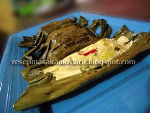 resep pepes tahu bakar enak