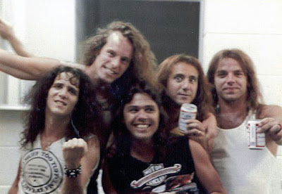 TT Quick opened up for Ted Nugent... I'm gonna say back on September 16, 1982 at the Convention Hall in Asbury Park, New Jersey... too cool hangin' with the motor city madman!!! When Ted played Great Adventure in 1984 Yngwie Malmsteen when he was in the band Alcatrazz opened up for Ted.