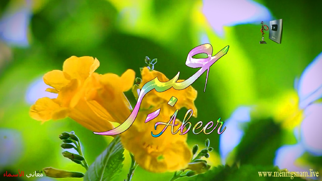 معنى اسم, عبير, وصفات, حاملة, هذا الاسم, Abeer,