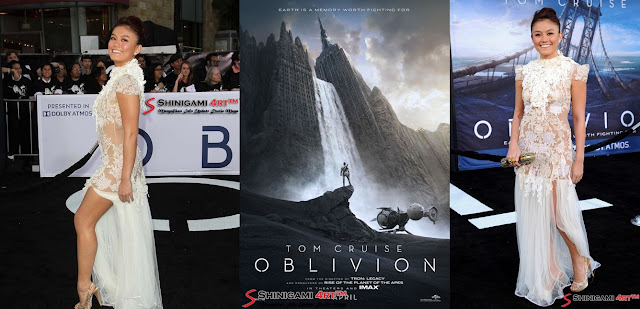 Agnes Di Undang Atau Beli Tiket Ya? Di Acara Premier Film OBLIVION