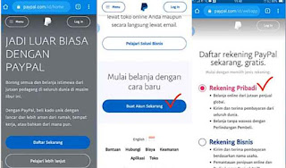 Cara mudah membuat akun Paypal, verifikasi paypal dengan bank, membuat Paypal tanpa kartu kredit