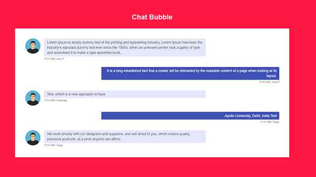 chat bubble