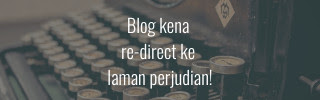 blog kena re-direct ke laman perjudian