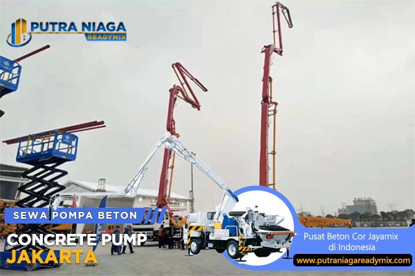 Harga Sewa Concrete Pump Jakarta