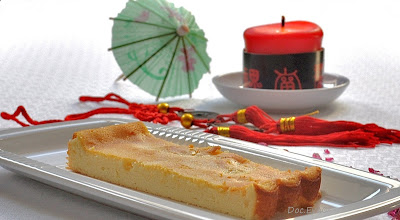 Käsekuchen mit drei Zutaten und drei Gewürzen 