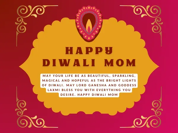 Happy Diwali Messages for Mom