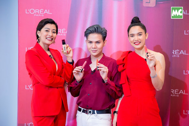 L'OREAL Skincare Talk MC Live Chat မှာ ပါဝင်ခဲ့တဲ့ အေးမြတ်သူ နဲ့ Kwan Kwan