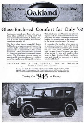 Oakland Car Co - Glass Enclosed Comfort
