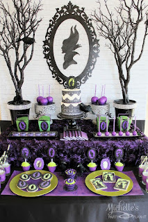 Fiestas Infantiles Decoradas con Malefica