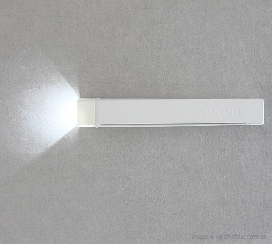 paper fix | led paper flashlight