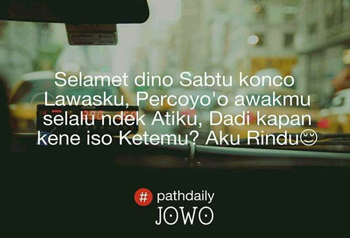 50 Gambar Quotes Kata Kata Pathdaily Jowo Baper Tentang Cinta