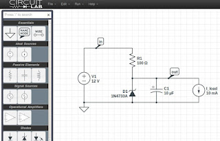 Design Scematic Diagram Rangkaian Elektronika online