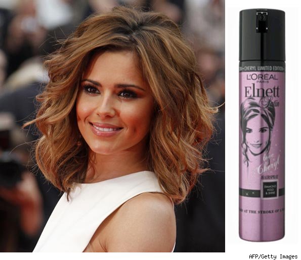 And look even our Cheryl Cole has a special edition bottle ack 