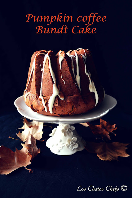 Pumpkin coffee bundt cake