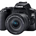 Canon EOS 200D II 24.1MP Digital SLR Camera + EF-S 18-55mm is STM Lens + EF-S 55-250mm is STM Lens (Black)