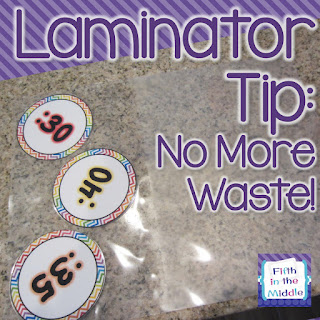 If you own a Scotch laminator, use this tip to help maximize your pouches.