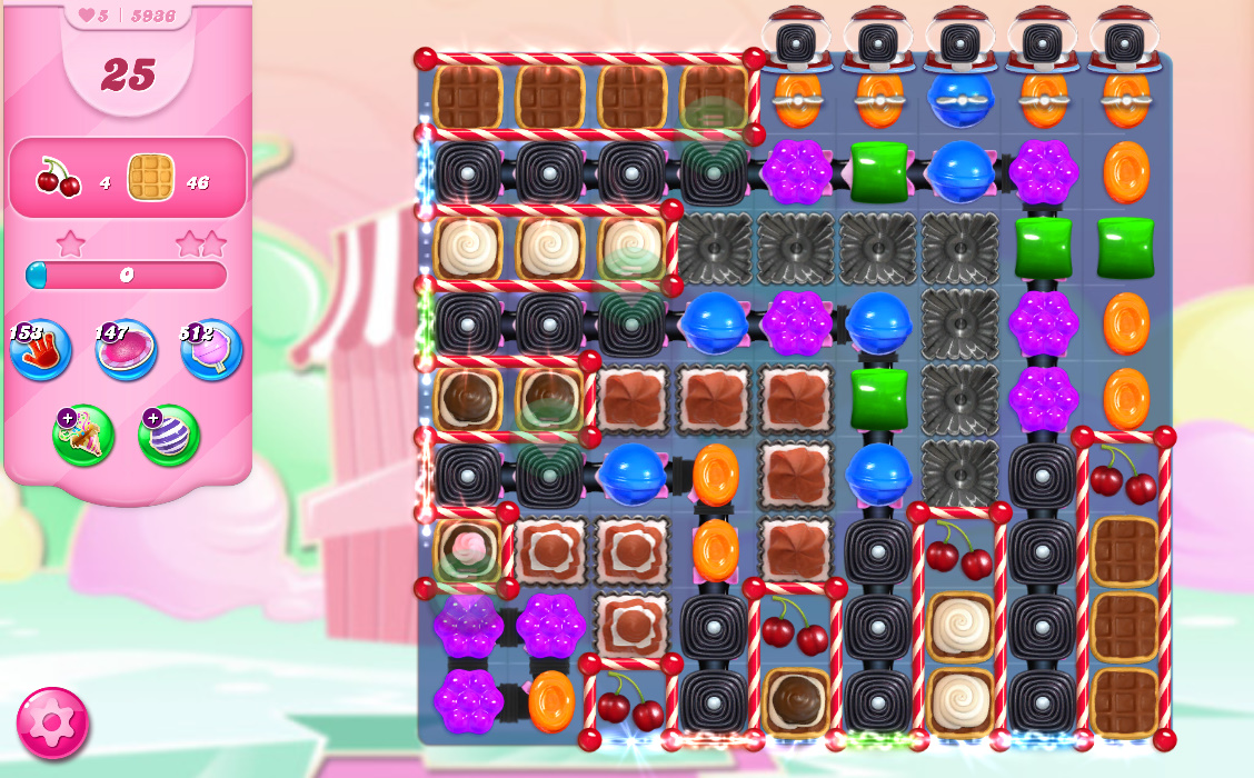 Candy Crush Saga level 5936