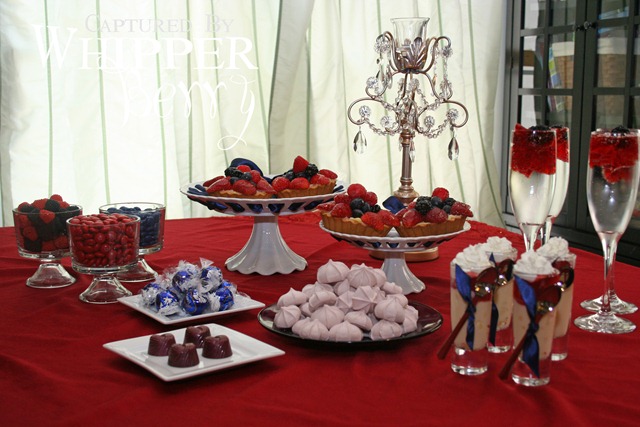 Red & Blue Berry Table