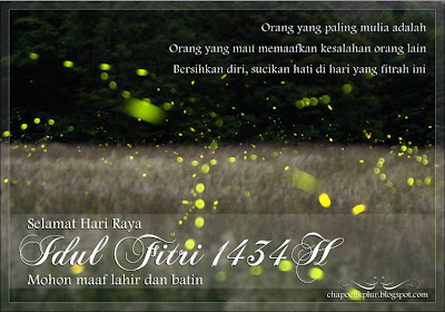 Desain Kartu Ucapan Idul Fitri 1434H Dengan Photoshop