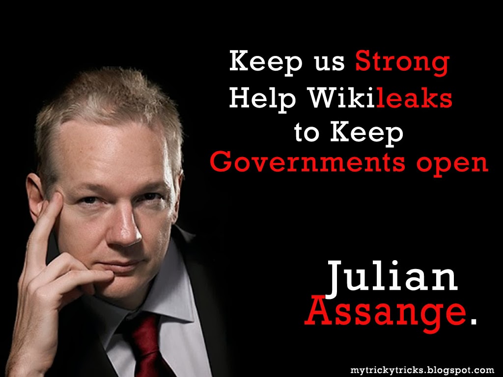 Trickytricks: Julian Assange & Wikileaks HD Wallpapers 