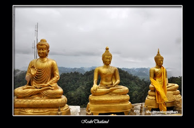krabi, tiger caves, wat tham sua, karst, temple, thailand, phuket, asean, asia, south east asia, backpacking, travel, buddha