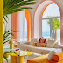 Multi colour interior design 