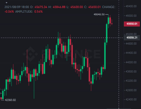 Bitcoin holds support, next resistance at $50K