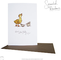 Childrens New Little Baby Greetings Card