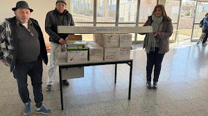 Entregaron motoguadaña y ventiladores al Colegio N° 7 de Ojo de Agua.