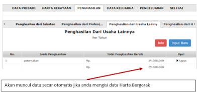 Cara Mengisi Siharka 2020 di situs https://siharka.menpan.go.id untuk PNS atau ASN