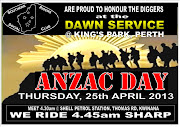 ANZAC DAY DAWN SERVICE. Posted by SOUTHERN RIDERS SOCIAL CLUB at 09:39 (anzac day )