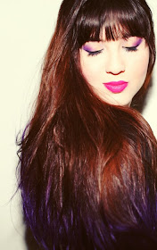 Dip Dye Brown Hair with Purple-1.bp.blogspot.com