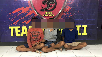 Tim Puma 2 Polres Bima Kota Grebek Pesta Narkoba