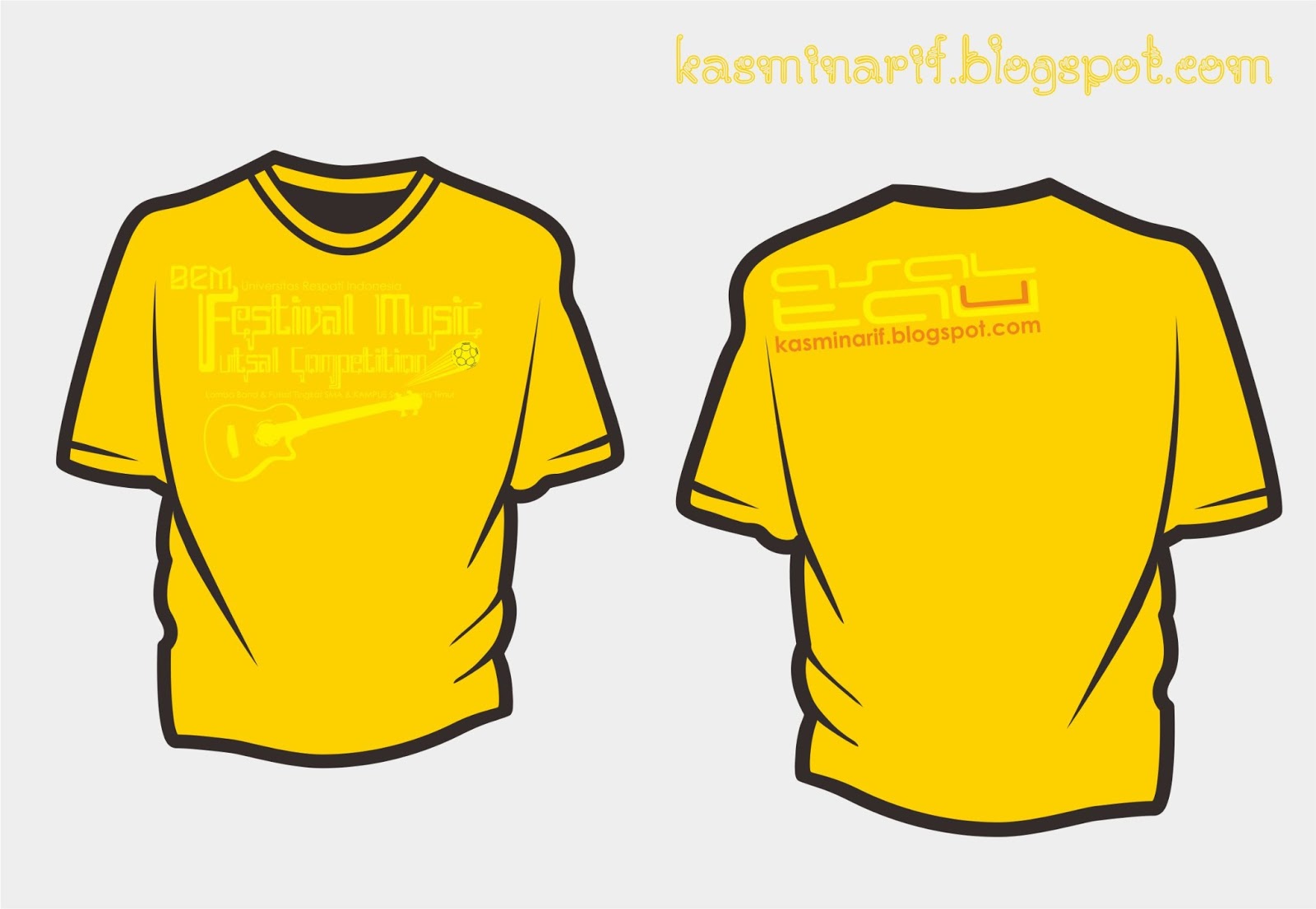 7 kumpulan Desain  Kaos  Inspiratif Format CorelDraw Asal Tau